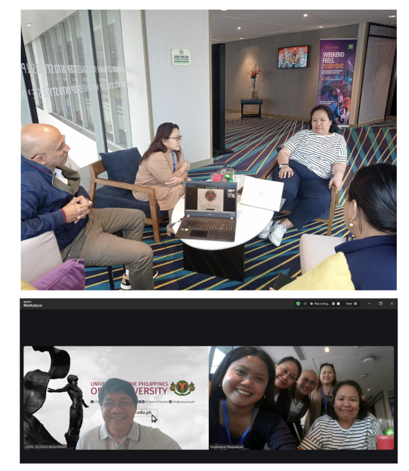 UPOU delegates during the workshop segment of the UP Strategic Conference on Sustainable Development. Photo courtesy of Maelyn Pisueña.